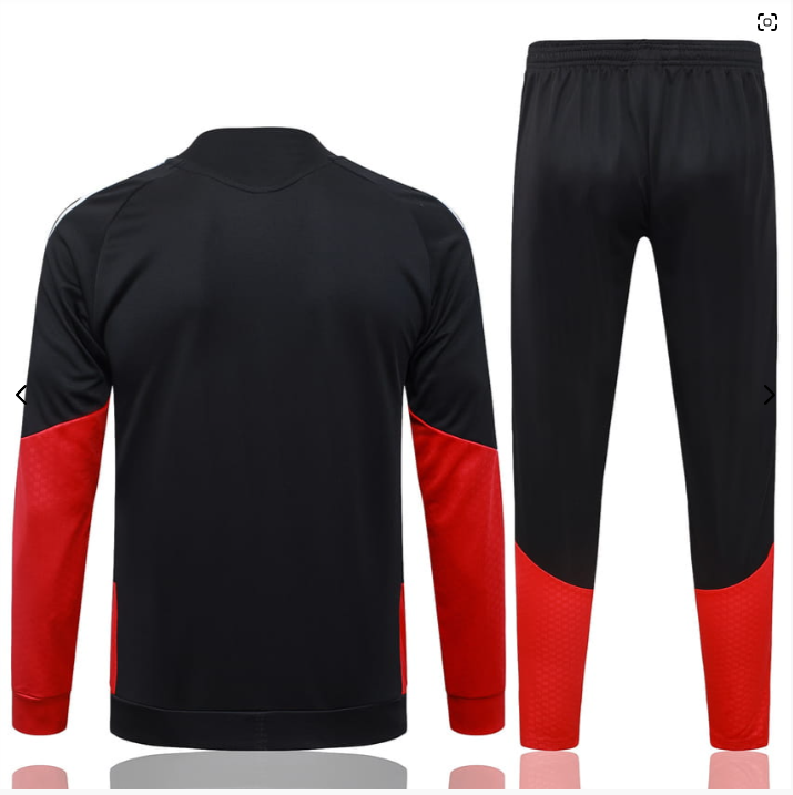 GERMANY TRACKSUIT JACKET 2O262027 BLACK RED