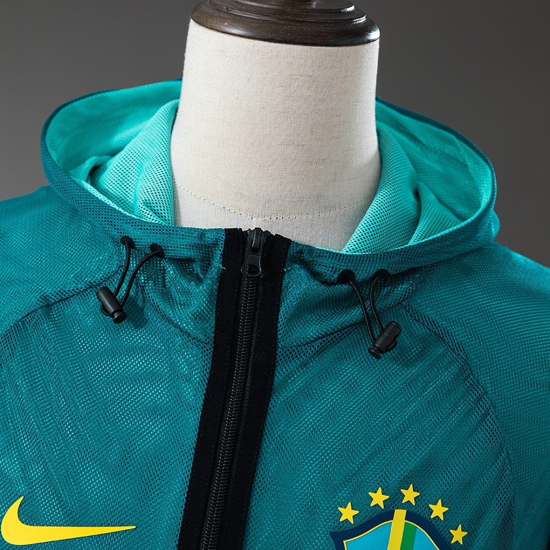 Brazil 2026 Men's Football Anthem Jacket – Replica Football Soccer Jacket – S–XXL