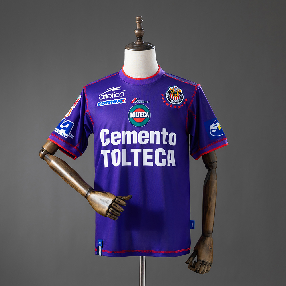 Guadalajara 02_03 Third Away Retro Jersey – Replica Football Soccer Shirt – S–XXL