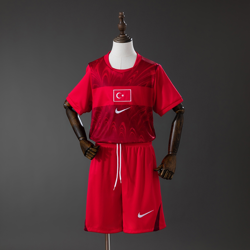 Türkiye 2026 Away Kids Kit Jersey – Replica Football Soccer Shirt – Size 16–28