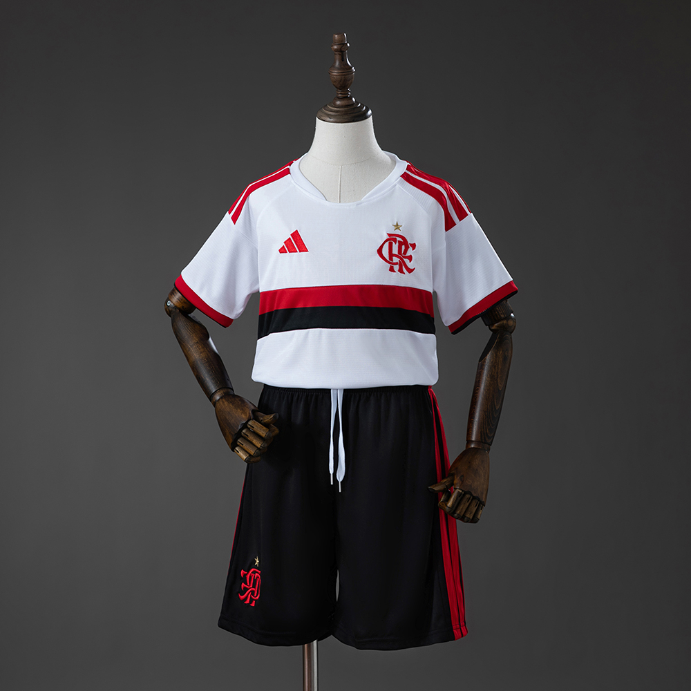Flamengo 26_27 Away Kids Kit Jersey Size 16-28 – Replica Football Soccer Shirt