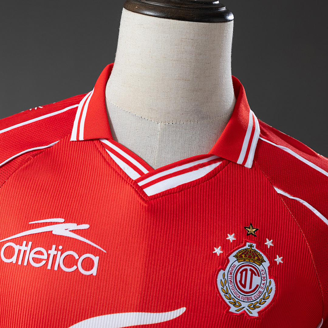 Toluca 99_00 Home Jersey – Replica Football Soccer Shirt – S–XXL