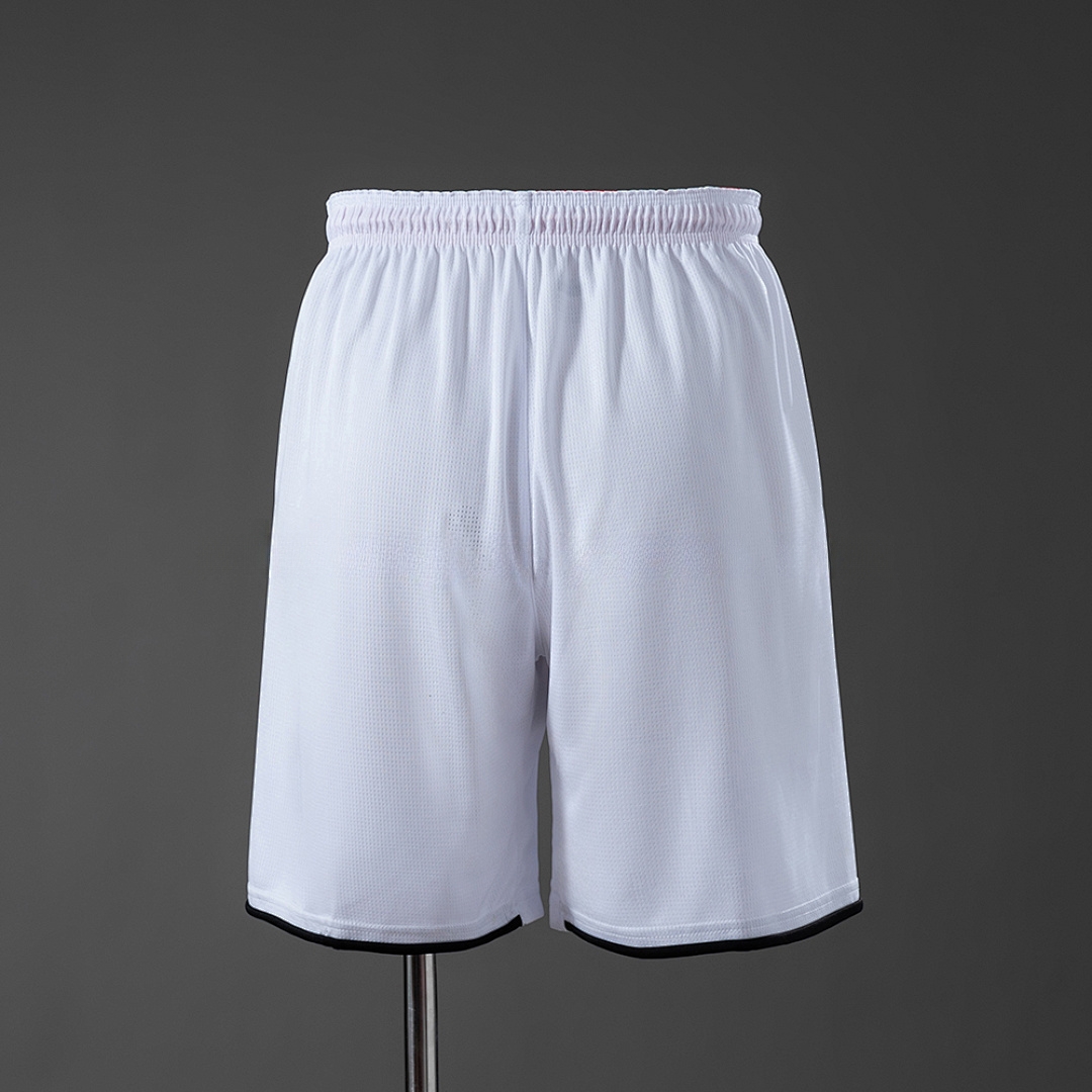 M-U 07_08 Home Retro Shorts – Replica Football Soccer Shirt – S–XXL