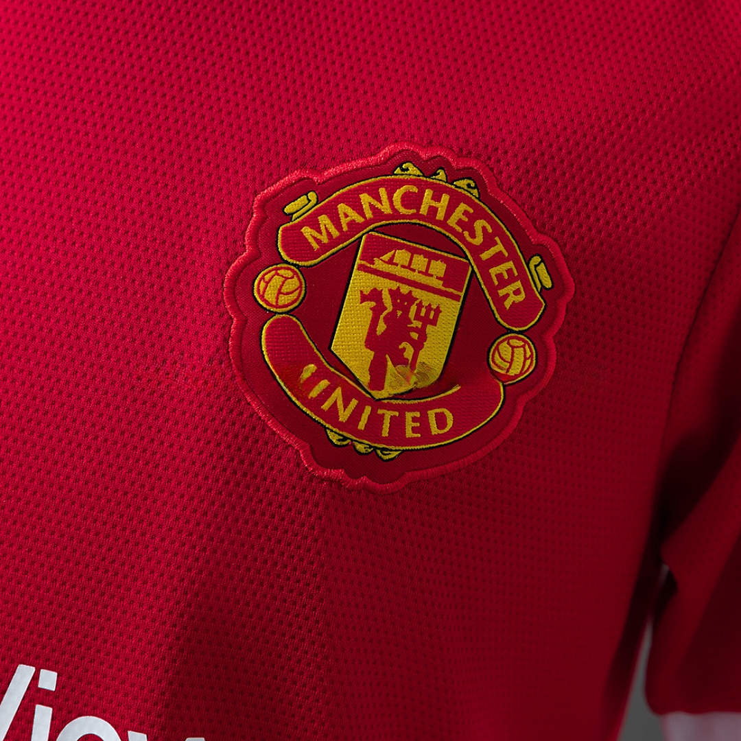 M-U 21_22 Home Retro Jersey – Replica Football Soccer Shirt – S–XXL