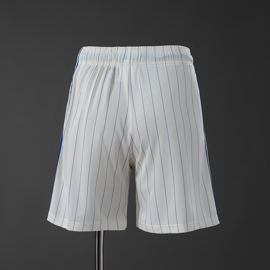 Chelsea Terrace Icons Shorts Off-White – Replica Football Soccer Shorts – S–XXL