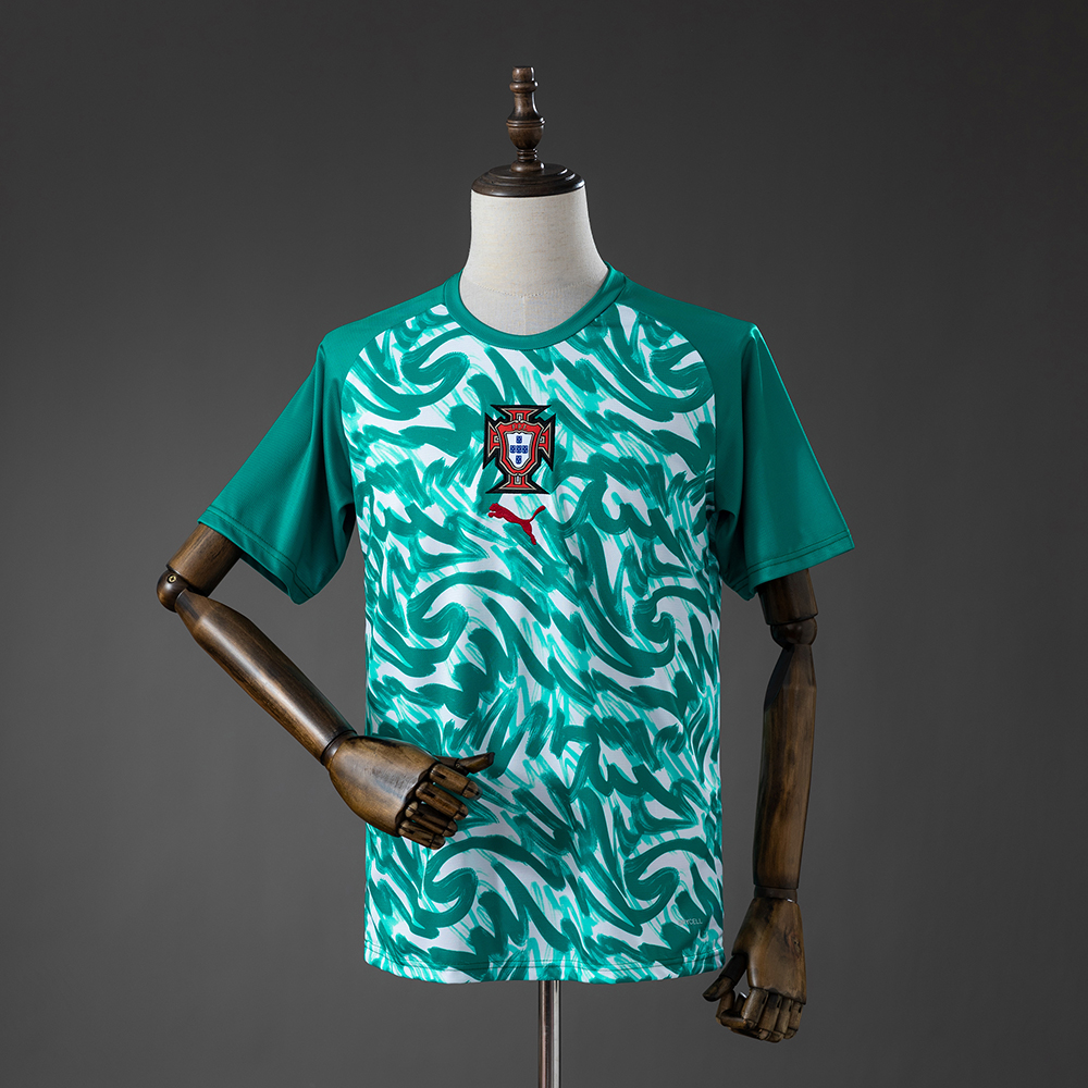 Portugal 2026 Warmup Jersey – Green – Replica Football Soccer Shirt – S–4XL
