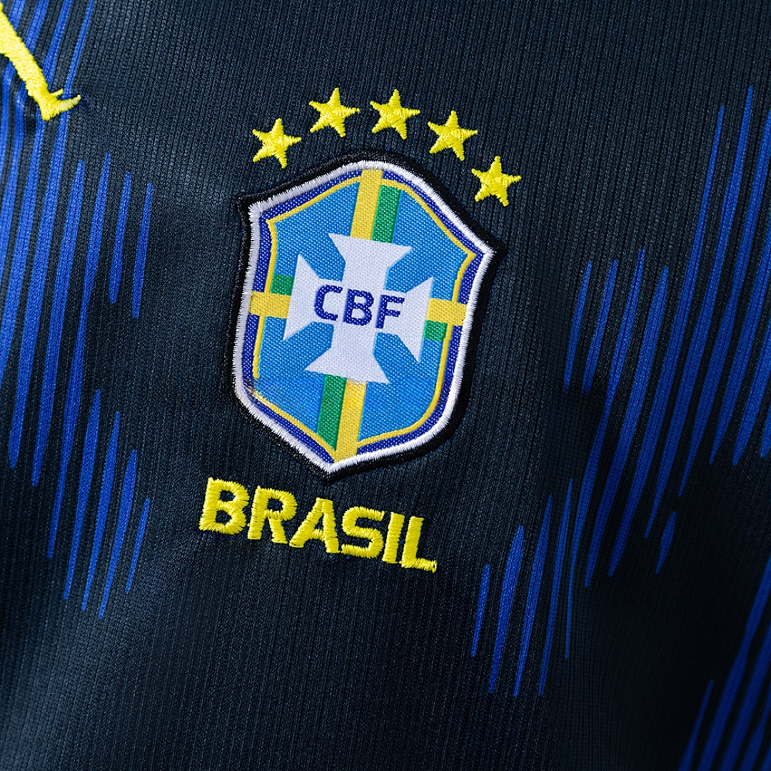 Brazil 2026 Away Kids Kit Jersey – Replica Football Soccer Shirt – Size 16–28