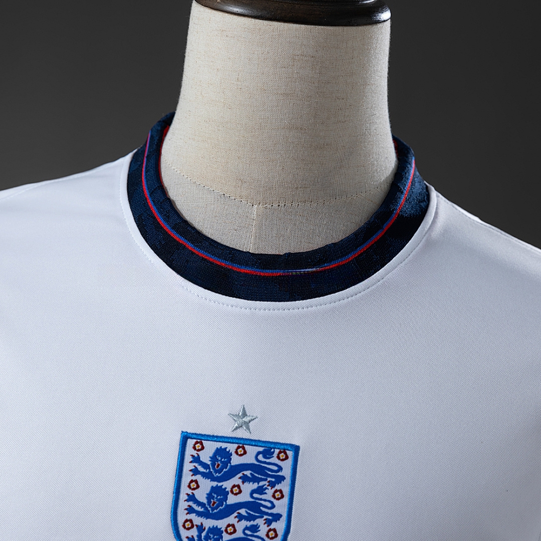 England 2022 Home Retro Jersey – Replica Football Soccer Shirt – S–XXL