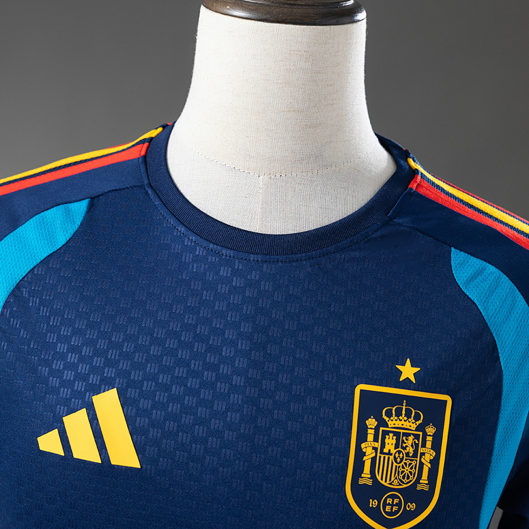 Spain 26/27 Training – Navy Blue Jersey – Replica Football Soccer Shirt – S–XXL