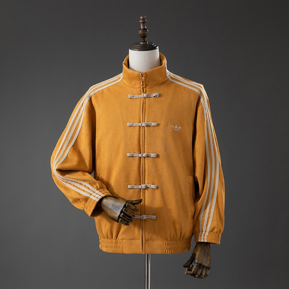 Chinese New Year Tang-Style Jacket Orange – Replica Football Soccer Shirt – S–XL