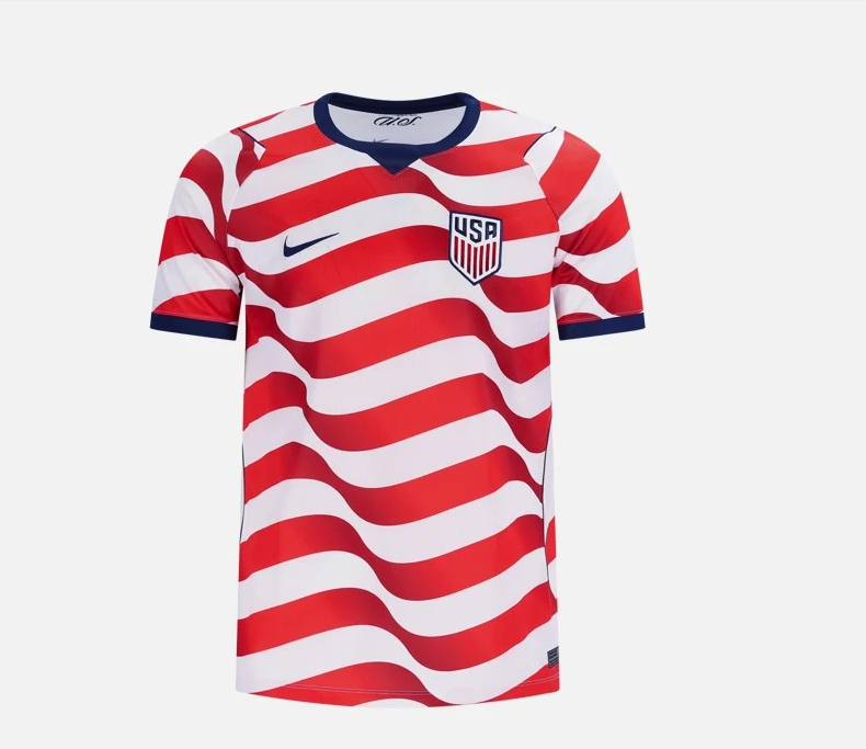 USA 2026 Home Jersey USMNT World Cup Replica Soccer Jersey Cheap Football Shirt from China Front