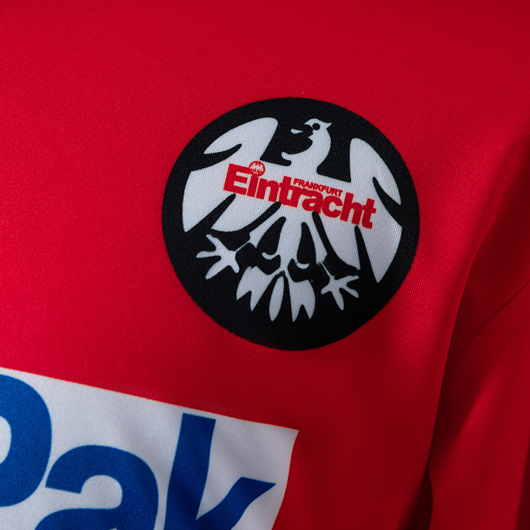 Frankfurt 93_95 Home Long-Sleeve Retro Jersey – Replica Football Soccer Shirt – S–XXL