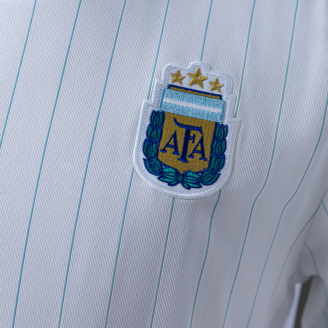 Argentina Terrace Icons T-Shirt White – Replica Football Soccer Shirt – S–XXL