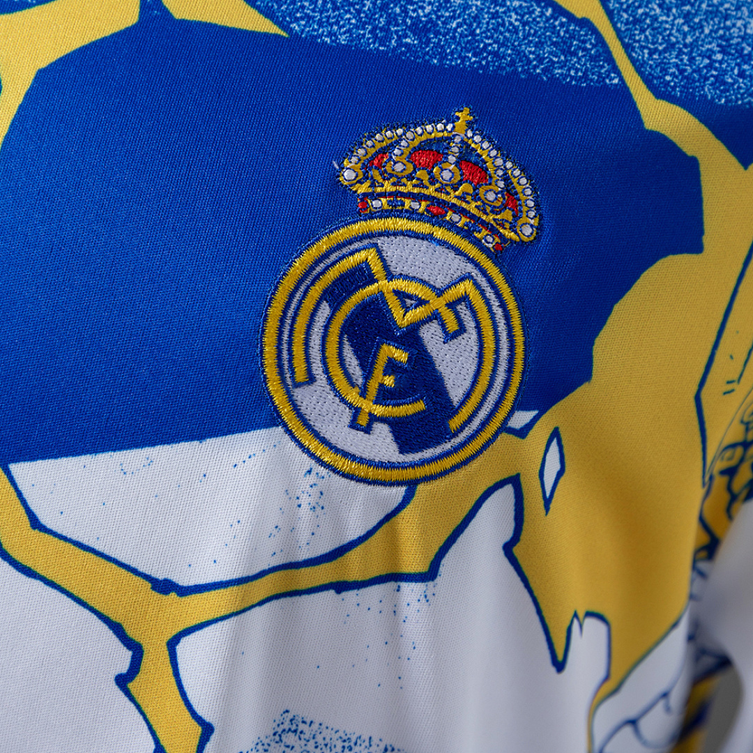 Real Madrid 25_26 Avengers - Pre-Match (Blue) Jersey – Replica Football Soccer Shirt – S–4XL