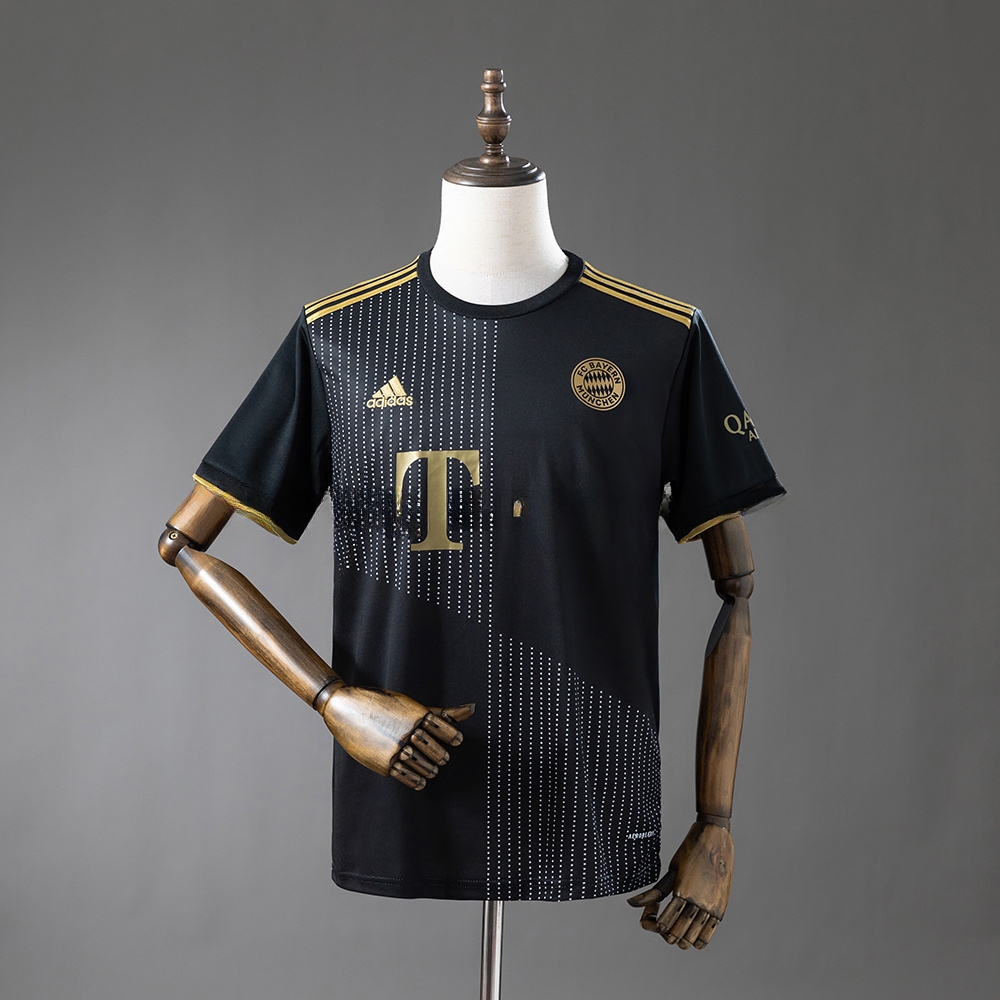 Bayern Munich 21_22 Away Retro Jersey – Replica Football Soccer Shirt – S–XXL