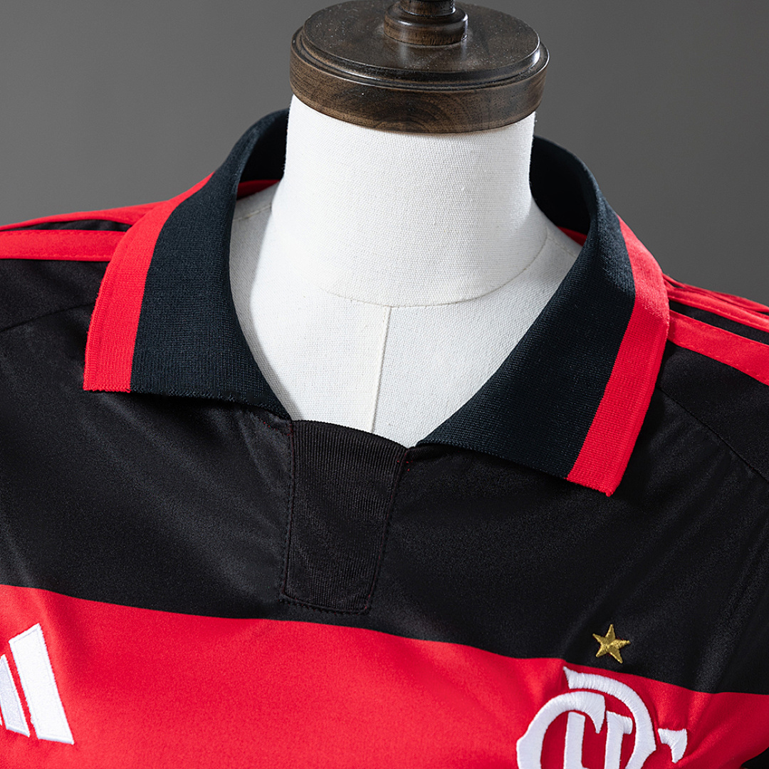 Flamengo 26_27 Home Women's Crop Top Style – Replica Football Soccer Shirt – S–XXL