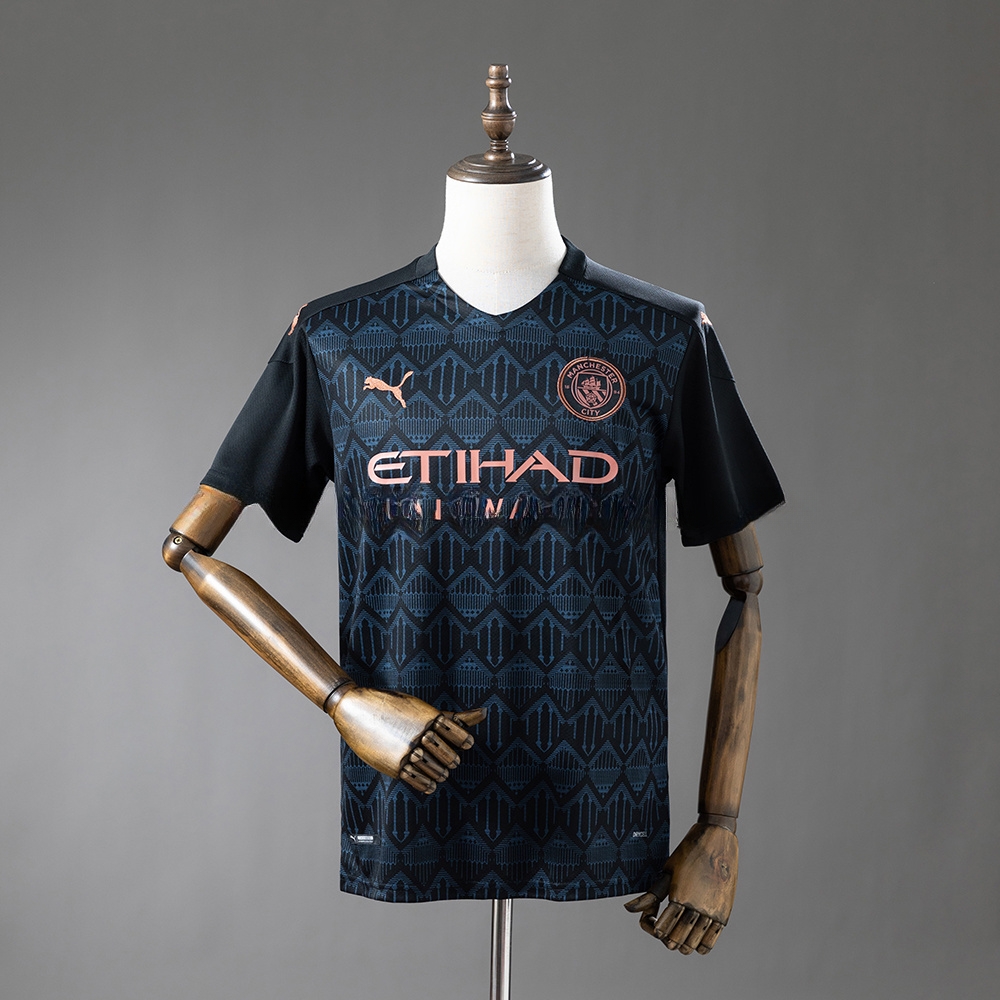Manchester City 20_21 Away Retro Jersey – Replica Football Soccer Shirt – S–XXL