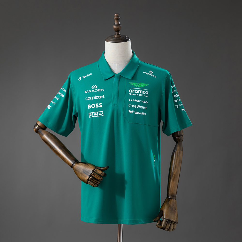 F1 Aston Martin Team 2026 Racing Suit POLO – Motorsport Team Polo Shirt – S–5XL