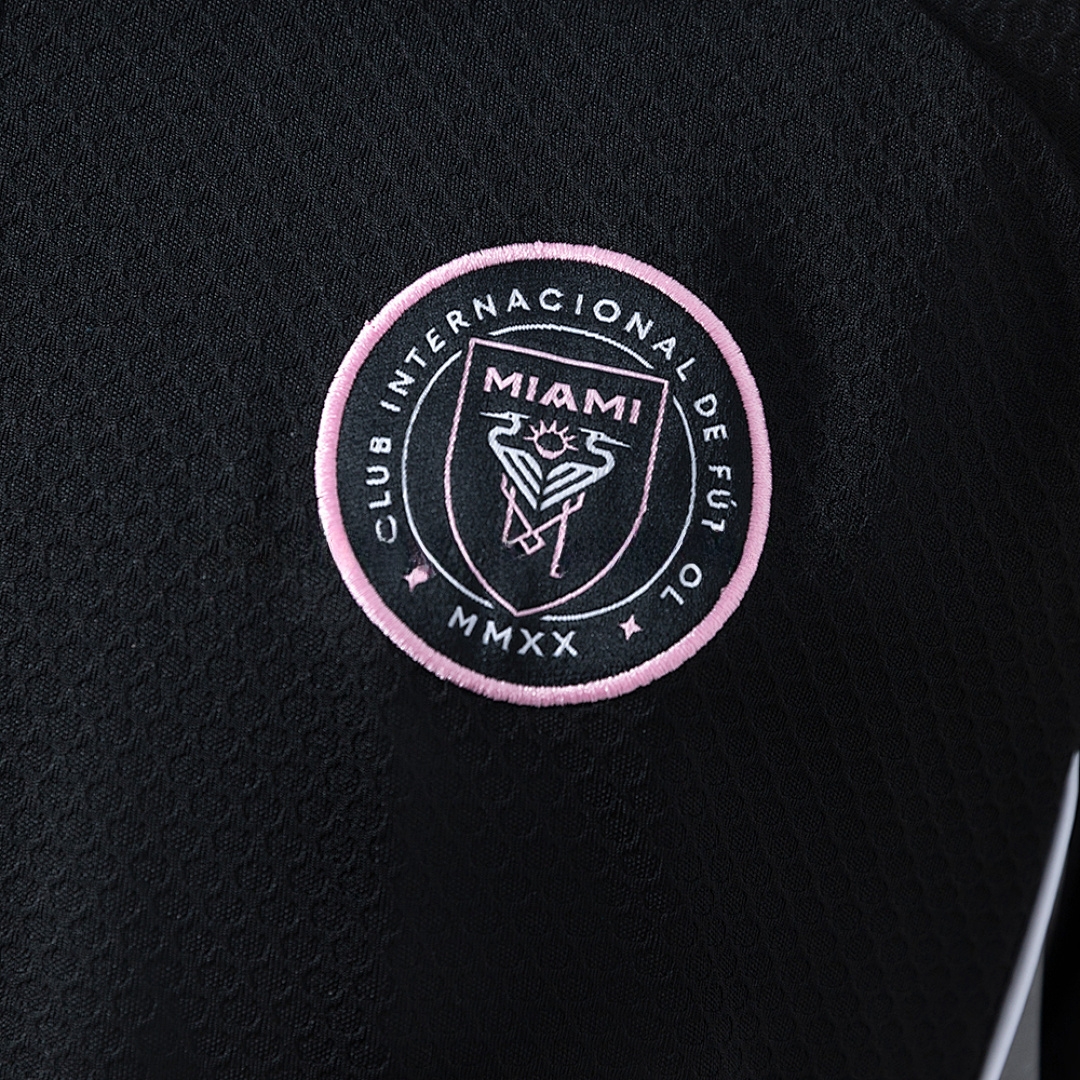Inter Miami 25_26 POLO - Black S-XXL – Replica Football Soccer Shirt – S–XXL