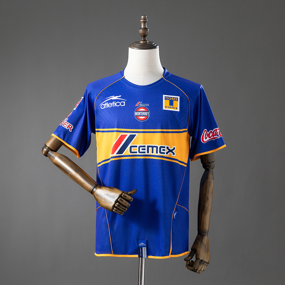 Tigres UANL 05_06 Away Retro Jersey – Replica Football Soccer Shirt – S–XXL