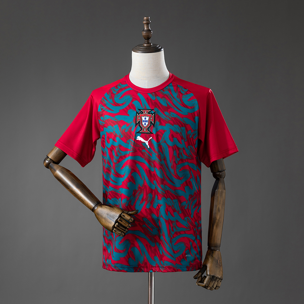 Portugal 2026 Warmup Jersey – Red – Replica Football Soccer Shirt – S–4XL