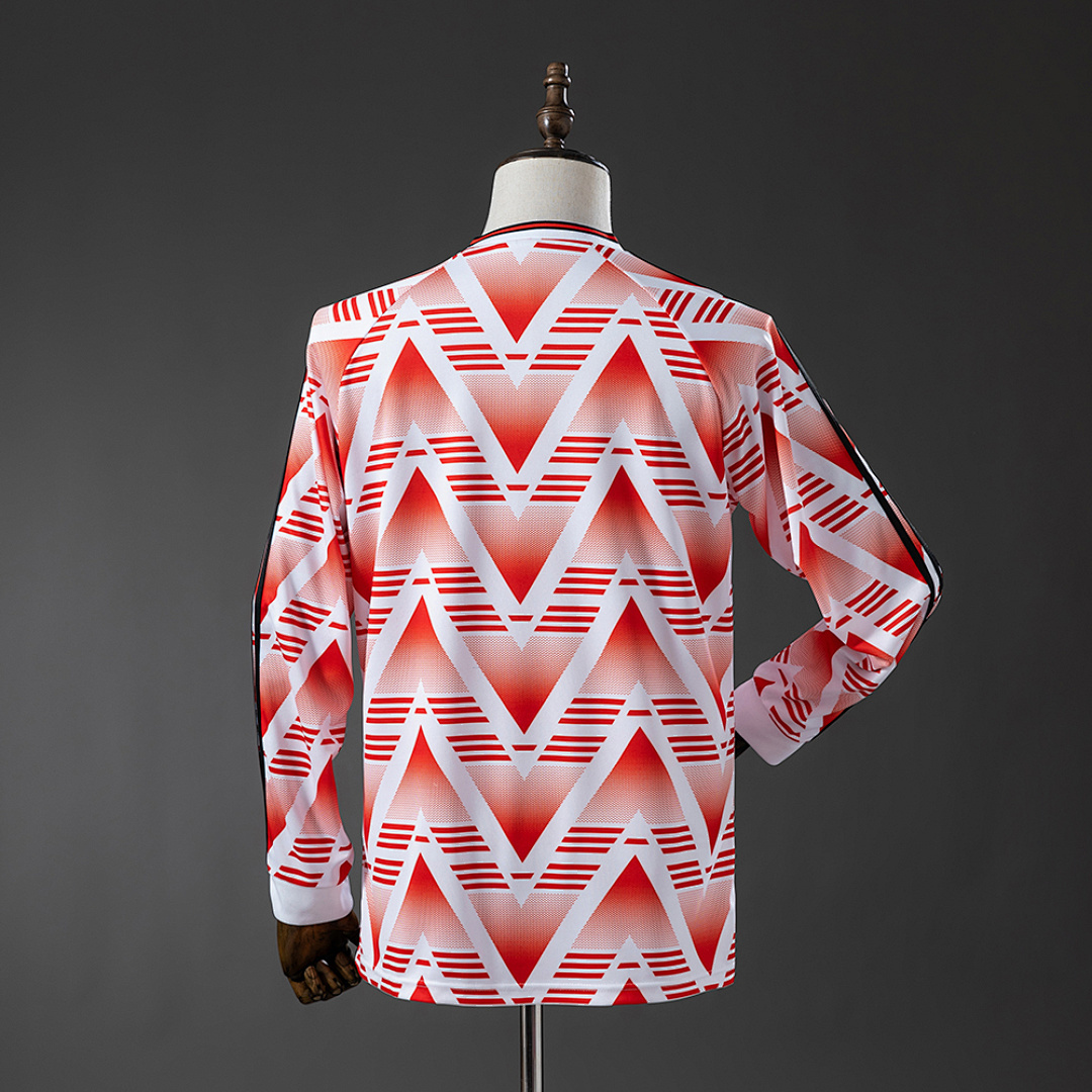 River Plate 92/93 Away Long-Sleeved Retro Jersey – Replica Football Soccer Shirt – S–XXL