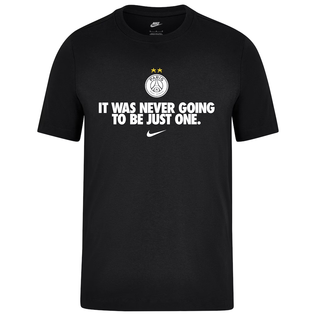2026 PSG Championship Commemorative T-Shirt — Black
