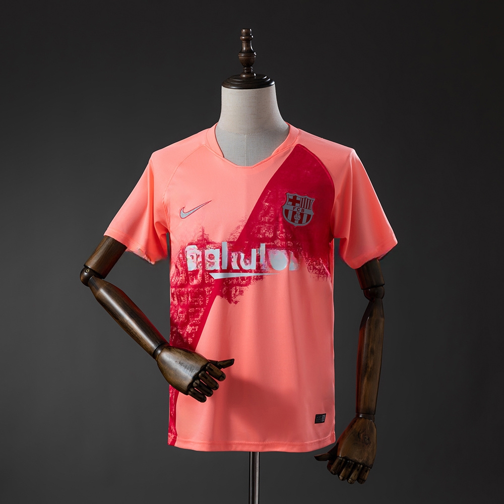 Barcelona 18_19 Third Away Retro Jersey – Replica Football Soccer Shirt – S–XXL