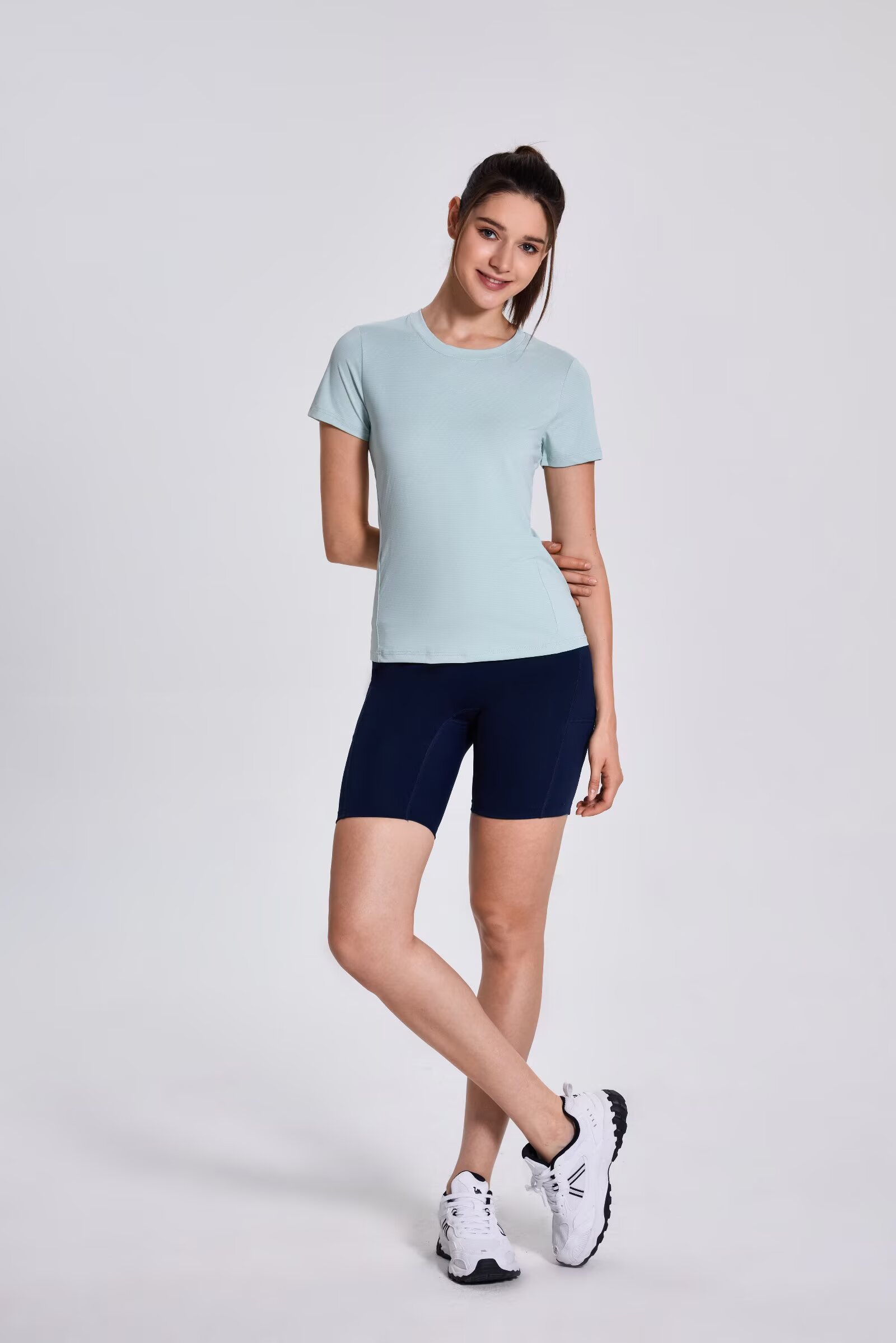 Women's Casual Yoga Workout New Slim-Fit Breathable Sportswear