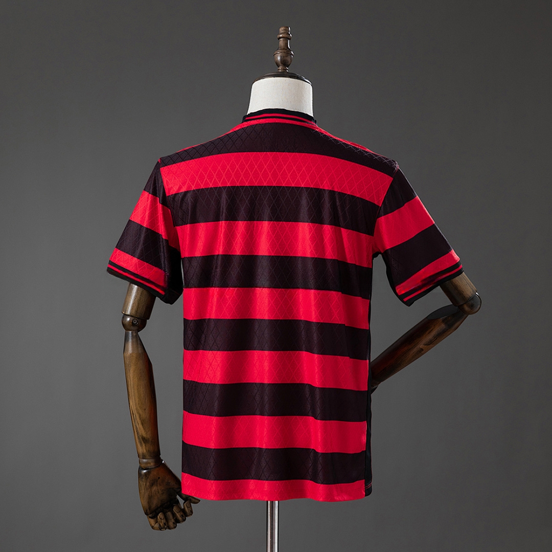 Flamengo 26_27 Special Edition Red-Black Striped Jersey – Replica Football Soccer Shirt – S–4XL
