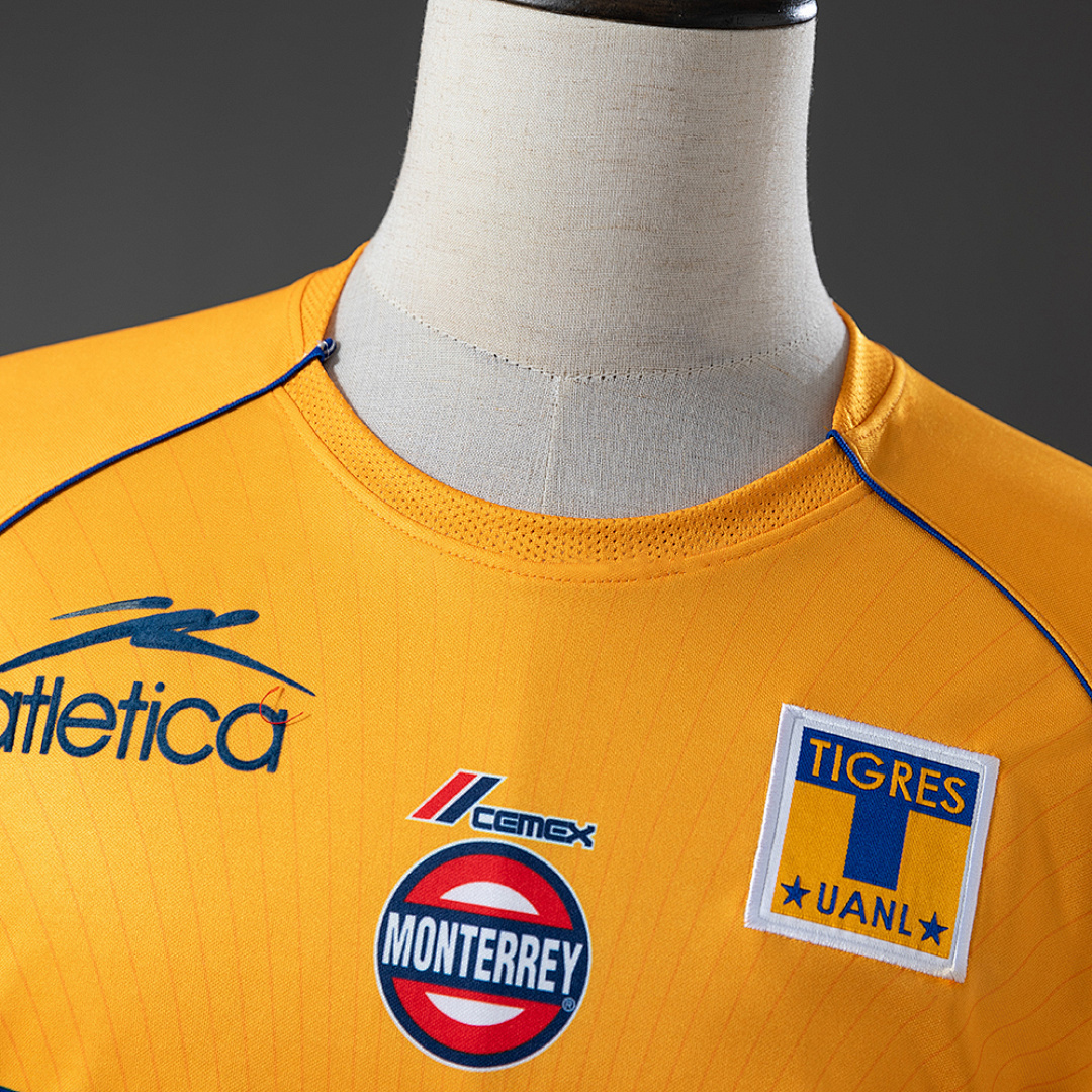 Tigres UANL 05_06 Home Retro Jersey – Replica Football Soccer Shirt – S–XXL