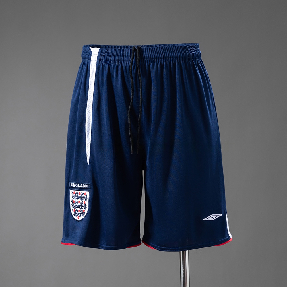 England 2006 Home Retro Shorts – Replica Football Soccer Shirt – S–XXL