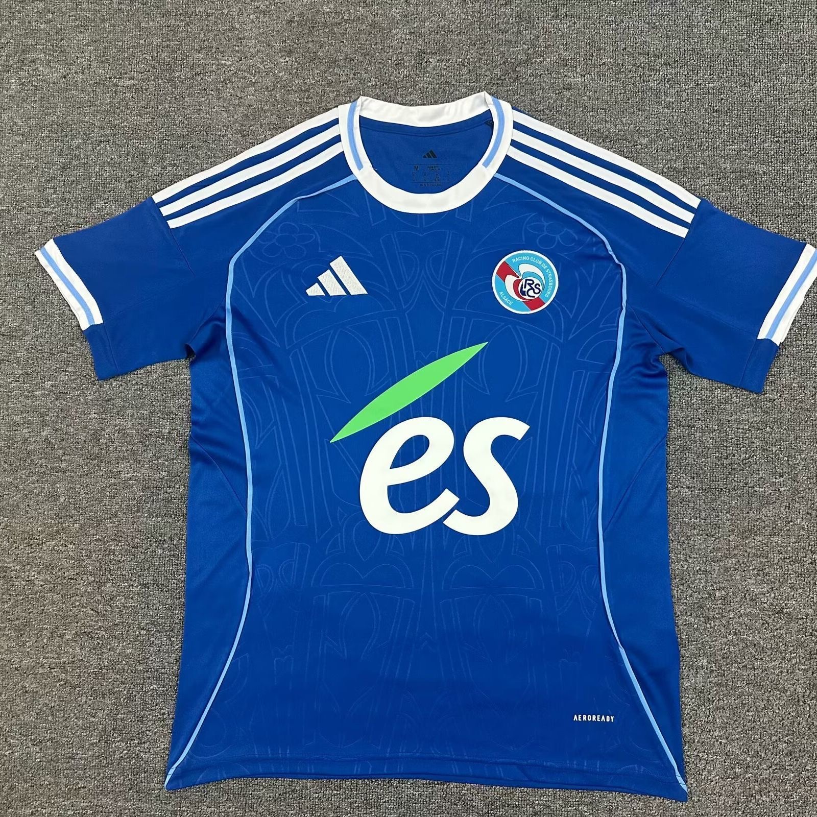 2025–26 Ligue 1 Strasbourg Jersey — Emegha, Sahi, Bakwa, Andrey, Nna Nasi