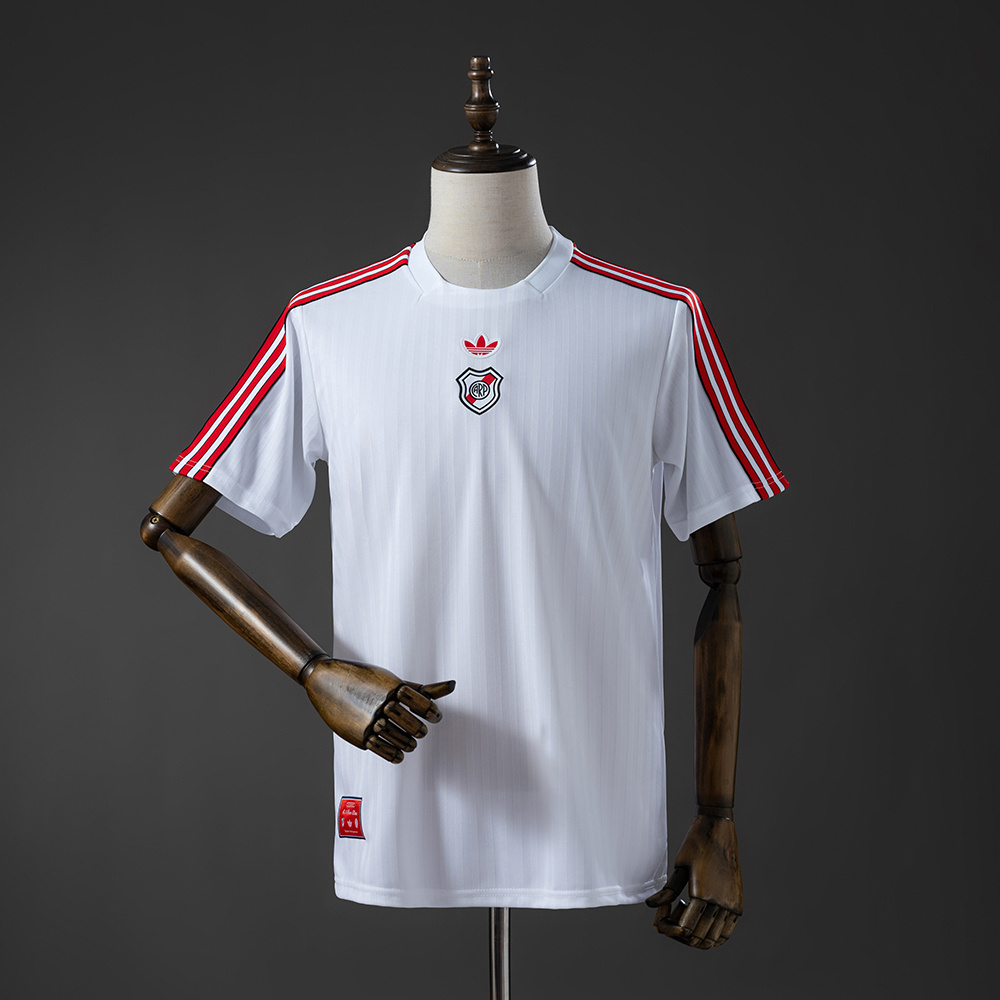 River Plate Terrace Icons T-Shirt White – Replica Football Soccer Shirt – S–XXL