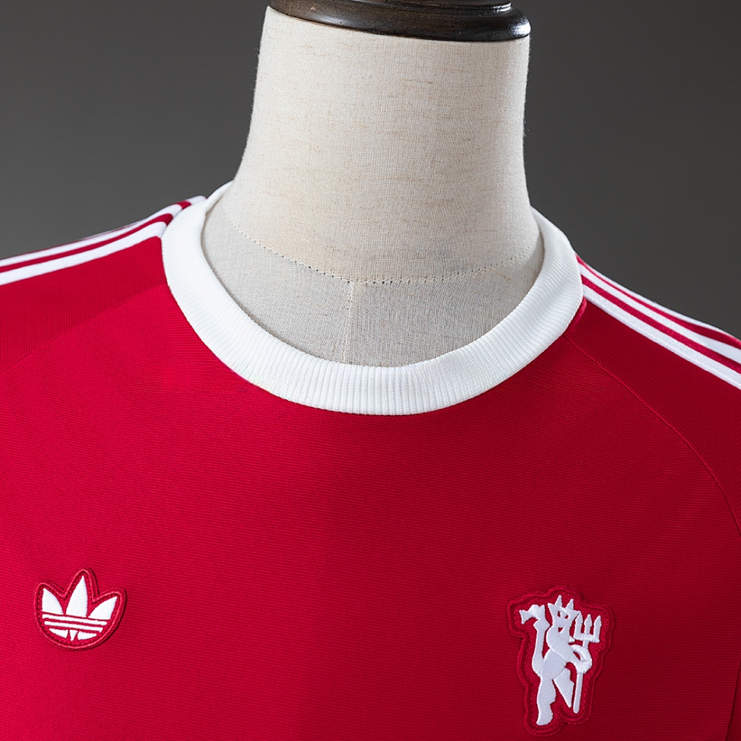 M-U Terrace Icons T-Shirt Red – Replica Football Soccer Shirt – S–XXL