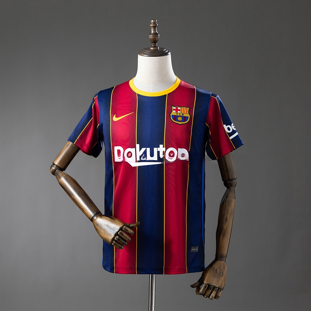 Barcelona 20_21 Home Retro Jersey – Replica Football Soccer Shirt – S–XXL