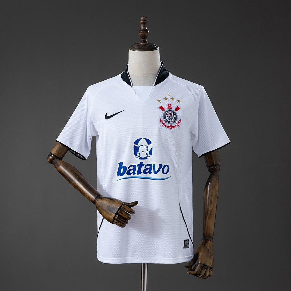Corinthians 2009 Home Retro Jersey – Replica Football Soccer Shirt – S–XXL