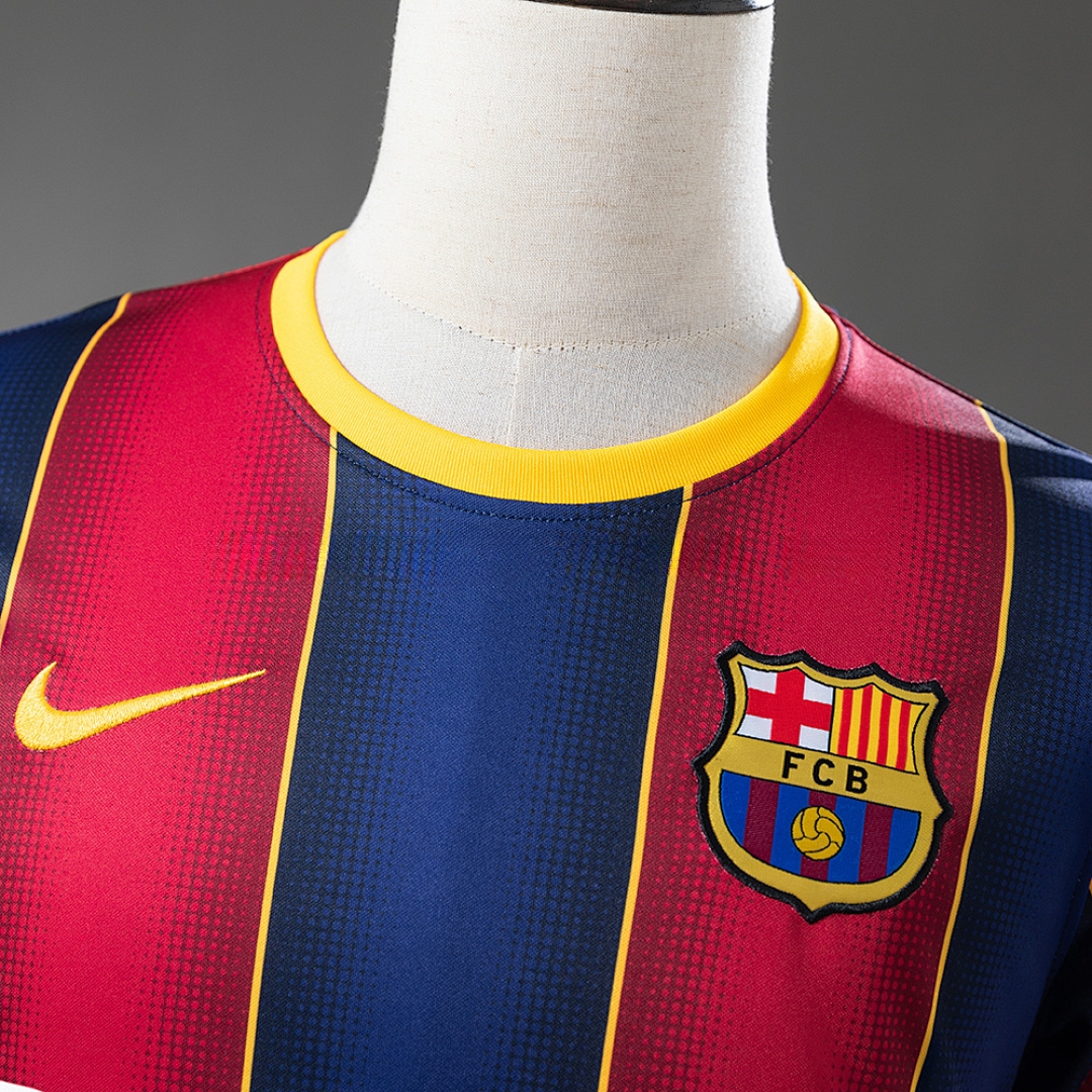 Barcelona 20_21 Home Retro Jersey – Replica Football Soccer Shirt – S–XXL