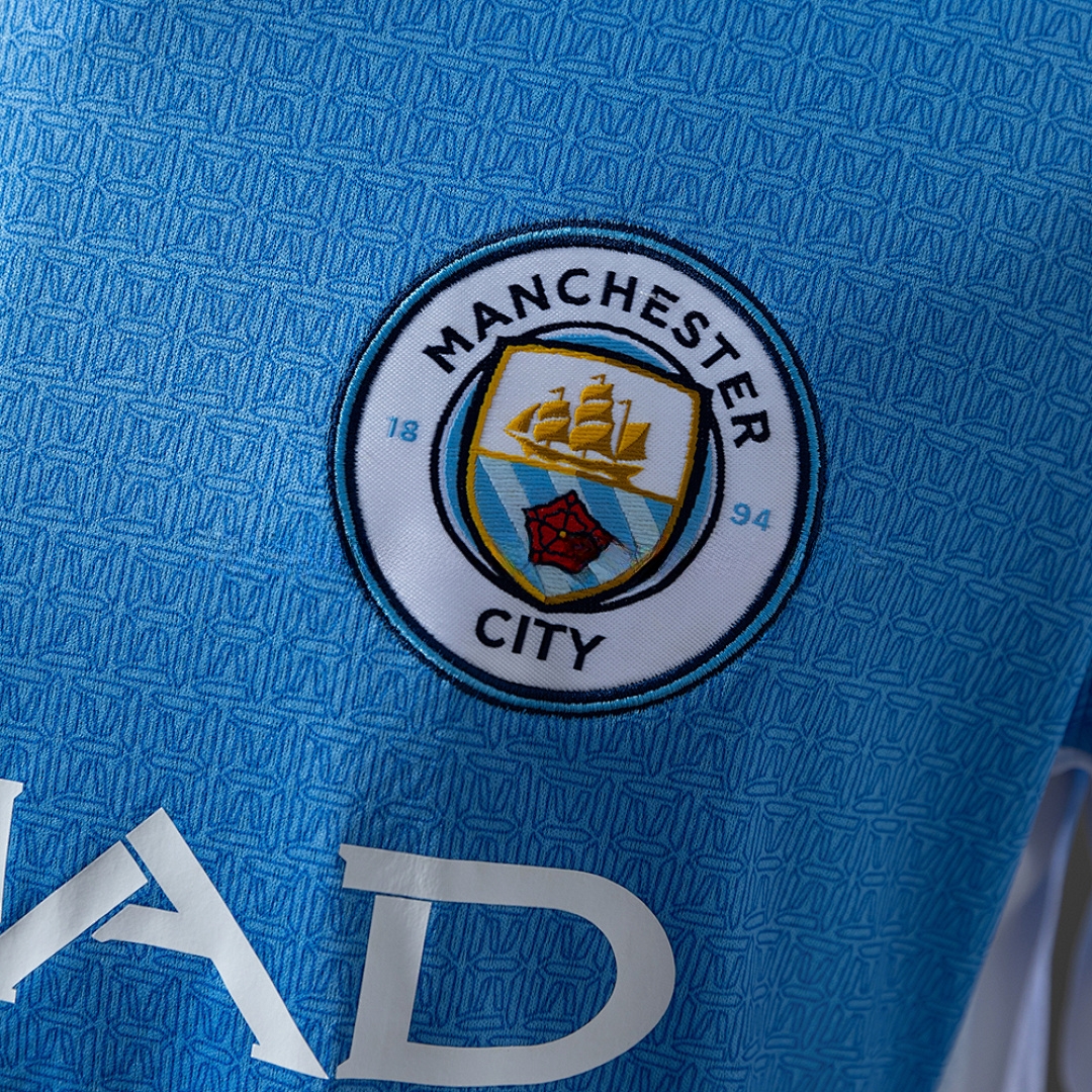 Manchester City 21_22 Home Retro Jersey – Replica Football Soccer Shirt – S–XXL