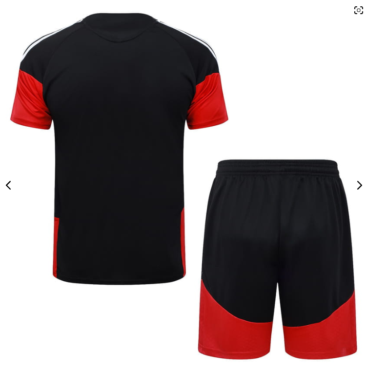 GERMANY 2026/2027 SEASON KIT ANDSHORTS SET - BLACK AND RED COLORSCHEME