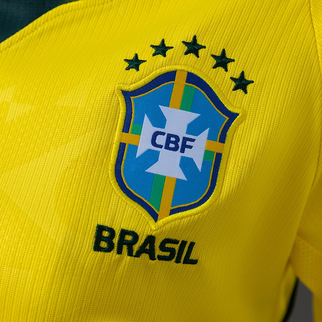 Brazil 2026 Home Women's Crop Top Style Jersey – Replica Football Soccer Shirt – S–XXL