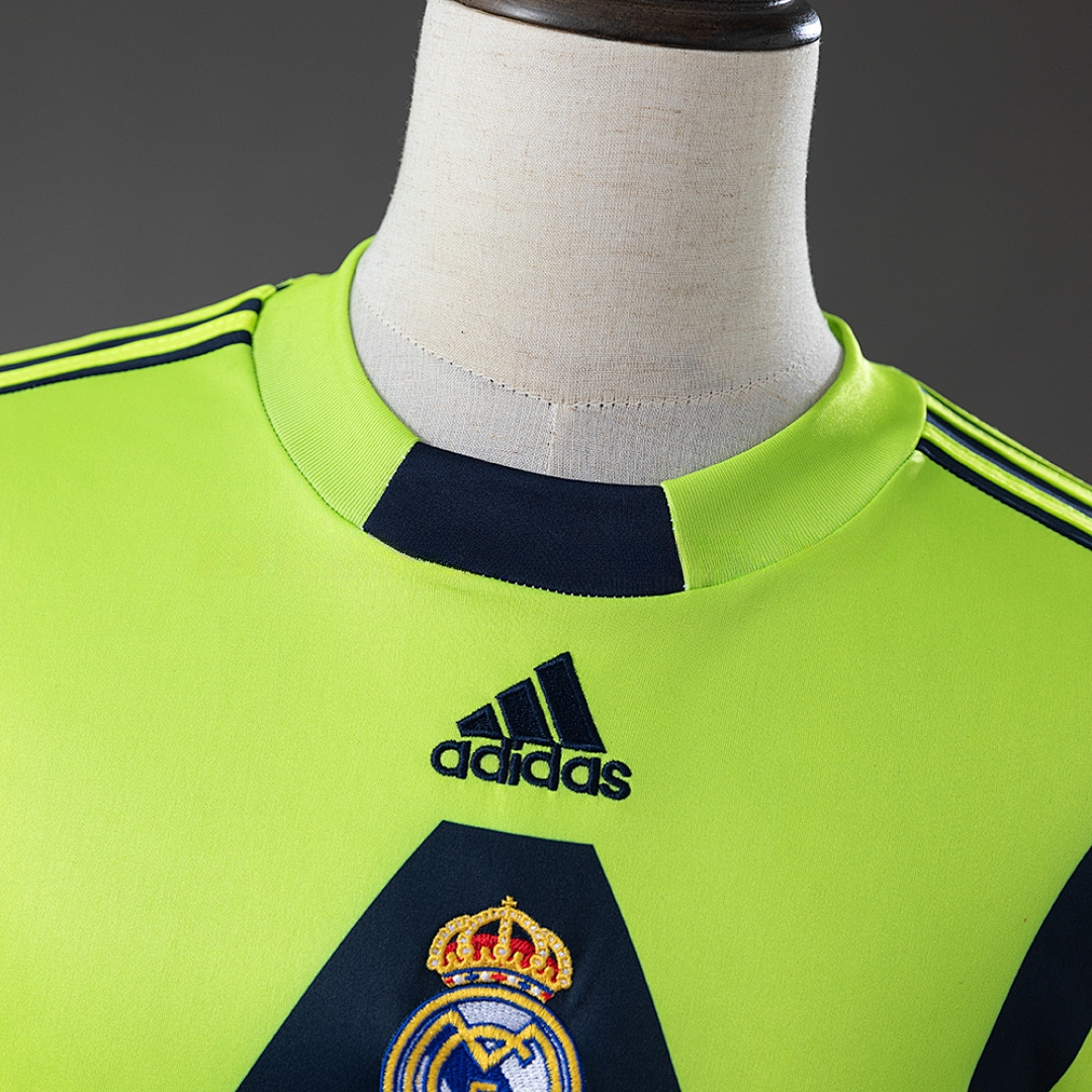 Real Madrid 99_00 Retro GK Long Sleeve Jersey – Replica Football Soccer Shirt – S–XXL