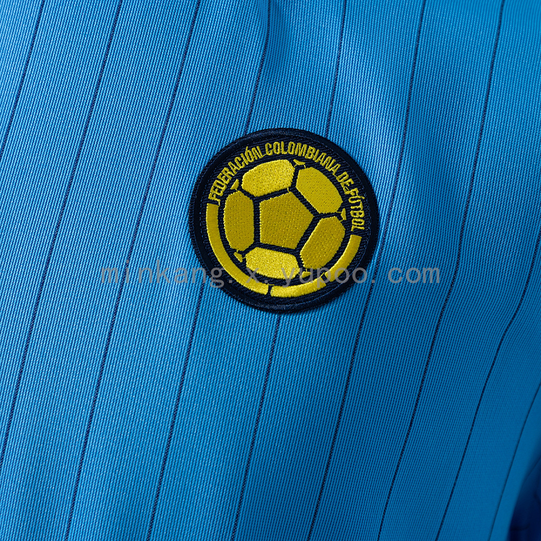 Columbia Terrace Icons T-Shirt Blue – Replica Football Soccer Shirt – S–XXL