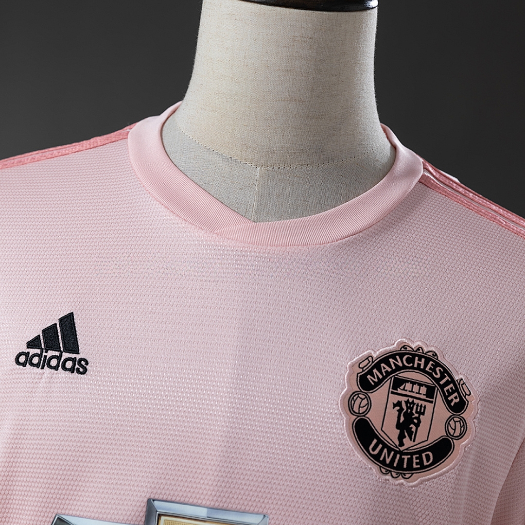 M-U 18_19 Away Retro Jersey – Replica Football Soccer Shirt – S–XXL