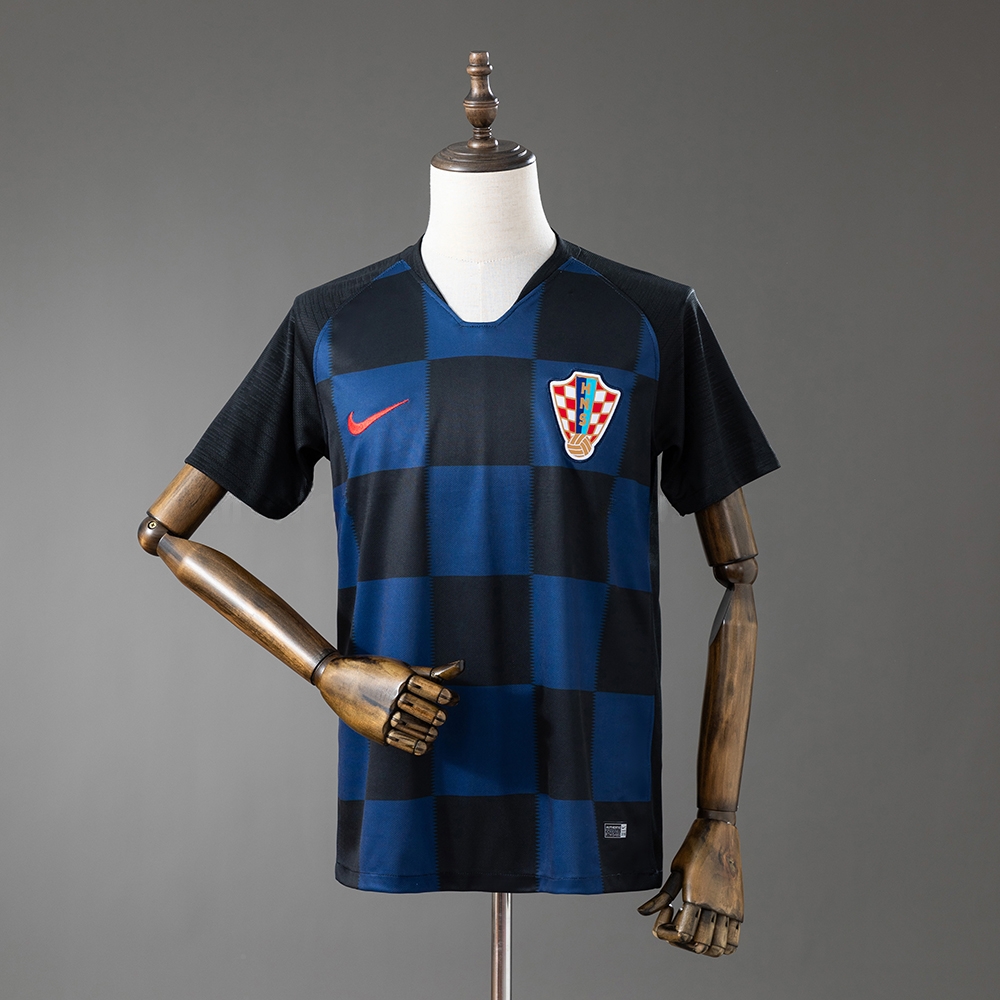 Croatia 2018 Away Retro Jersey – Replica Football Soccer Shirt – S–XXL