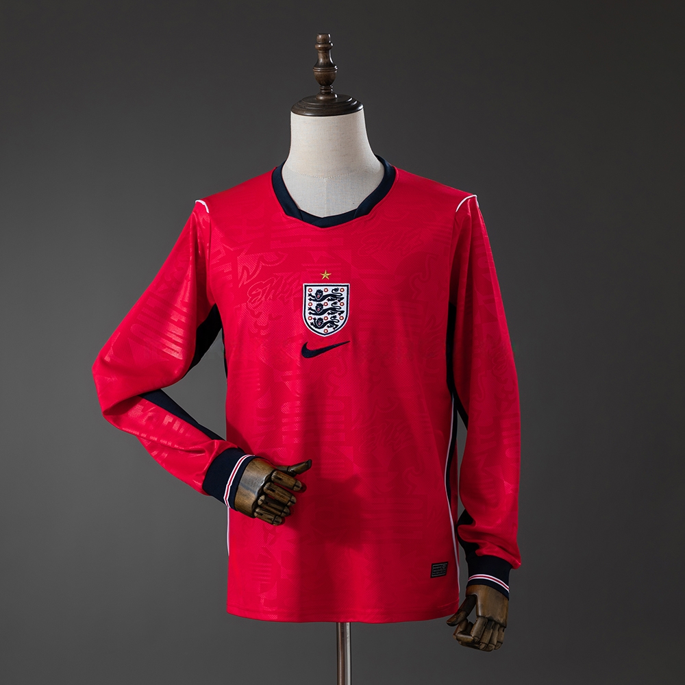 England 2026 Away Long Sleeve Jersey – Replica Football Soccer Shirt – S–3XL