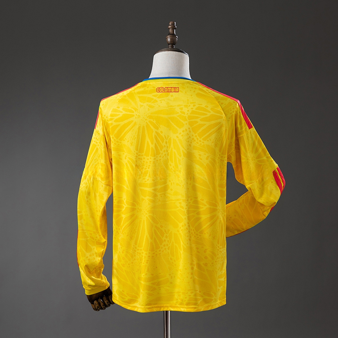Columbia 2026 Home Long-Sleeve Jersey – Replica Football Soccer Shirt – S–4XL