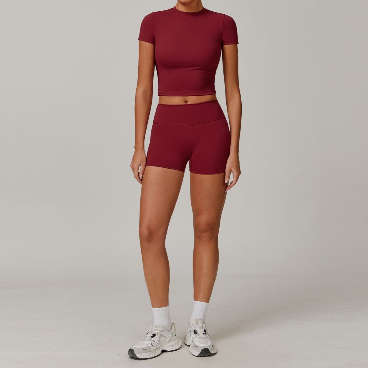 Women's Casual Yoga Workout New Slim-Fit Breathable Sportswear