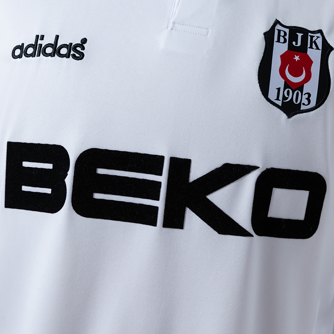 Besiktas 96_97 Home Retro Jersey – Replica Football Soccer Shirt – S–XXL