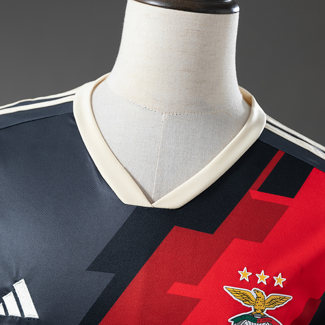 Benfica 25_26 Special Edition - Grey Jersey – Replica Football Soccer Shirt – S–XXL